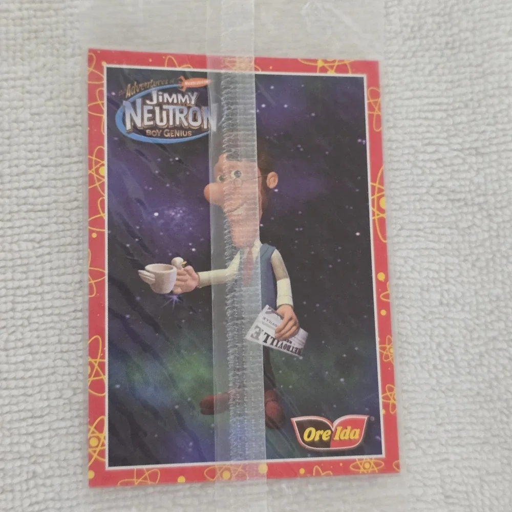 2002 Jimmy Neutron Ore-Ida Promo Cards Sealed 12 Pack Strip Lot 24 Cards NOS